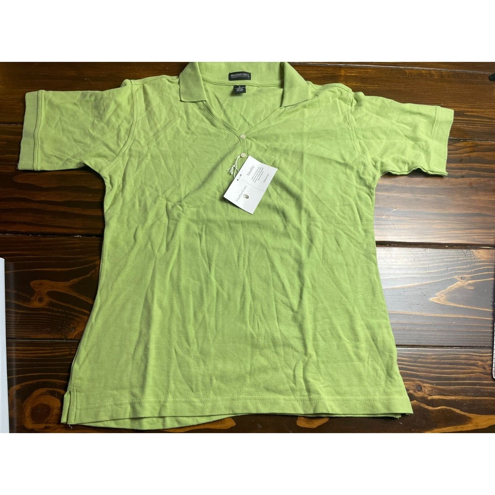 Jonathan Corey Shirt, Women's Size Medium, Green, Short Sleeve, NWT